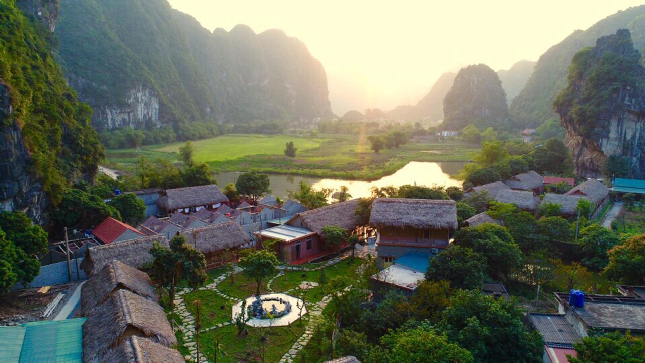 Trang An River View Homestay Ninh Binh Bagian luar foto